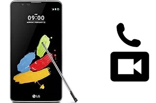 Hacer videollamadas con un LG Stylus 2