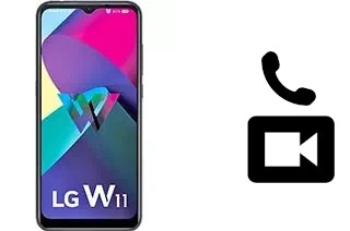 Hacer videollamadas con un LG W11