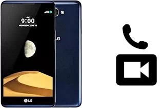 Hacer videollamadas con un LG X max