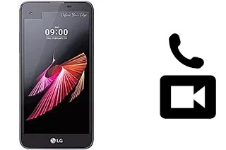 Hacer videollamadas con un LG X screen