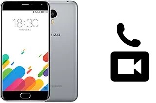 Hacer videollamadas con un Meizu M1 Metal