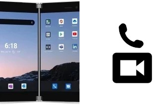 Hacer videollamadas con un Microsoft Surface Duo