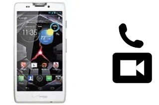 Hacer videollamadas con un Motorola DROID RAZR HD