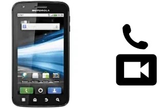 Hacer videollamadas con un Motorola ATRIX 4G