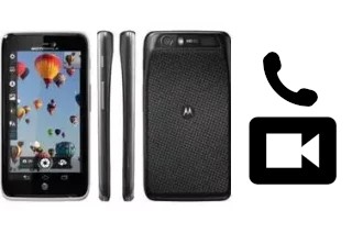 Hacer videollamadas con un Motorola ATRIX HD