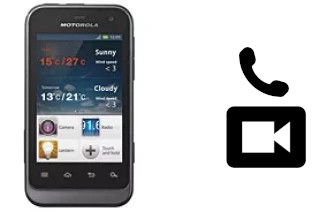 Hacer videollamadas con un Motorola Defy Mini XT320