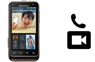 Hacer videollamadas con un Motorola DEFY XT535