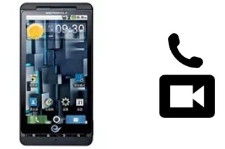 Hacer videollamadas con un Motorola DROID X ME811