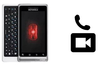 Hacer videollamadas con un Motorola DROID 2 Global