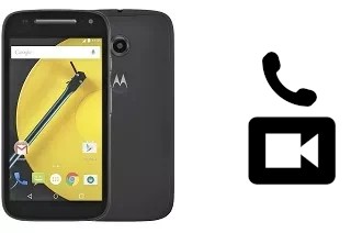 Hacer videollamadas con un Motorola Moto E (2nd gen)