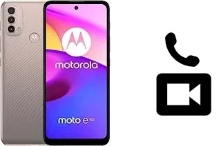 Hacer videollamadas con un Motorola Moto E40