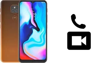 Hacer videollamadas con un Motorola Moto E7 Plus