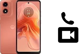 Hacer videollamadas con un Motorola Moto G04s