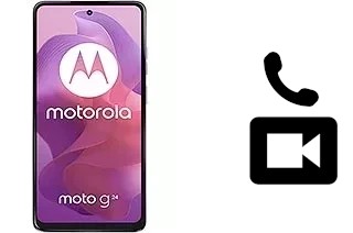 Hacer videollamadas con un Motorola Moto G24