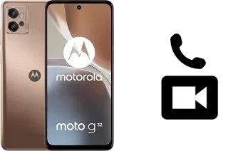 Hacer videollamadas con un Motorola Moto G32