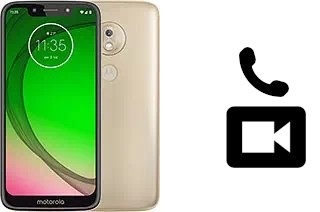 Hacer videollamadas con un Motorola Moto G7 Play