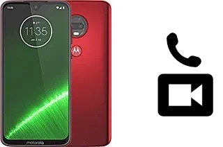 Hacer videollamadas con un Motorola Moto G7 Plus