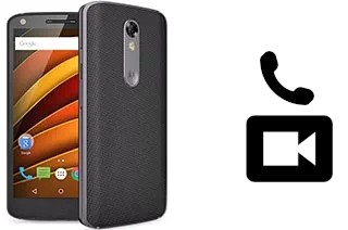 Hacer videollamadas con un Motorola Moto X Force