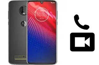 Hacer videollamadas con un Motorola Moto Z4 Force