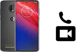 Hacer videollamadas con un Motorola Moto Z4