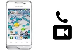 Hacer videollamadas con un Motorola Motoluxe XT389