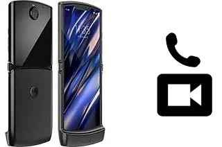 Hacer videollamadas con un Motorola Razr 2019