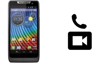 Hacer videollamadas con un Motorola RAZR D3