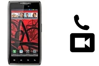 Hacer videollamadas con un Motorola RAZR MAXX