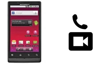Hacer videollamadas con un Motorola Triumph