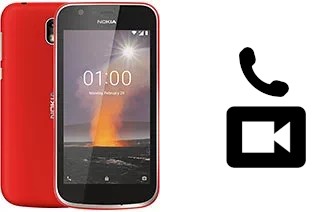 Hacer videollamadas con un Nokia 1