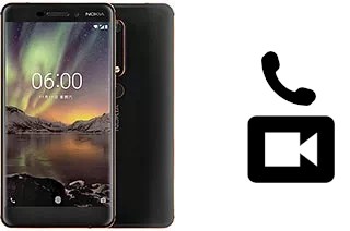 Hacer videollamadas con un Nokia 6.1