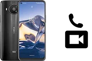 Hacer videollamadas con un Nokia 8 V 5G UW