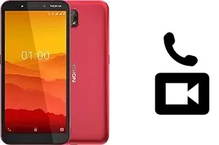 Hacer videollamadas con un Nokia C1