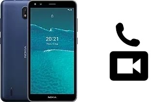 Hacer videollamadas con un Nokia C1 2nd Edition