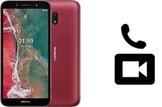 Hacer videollamadas con un Nokia C1 Plus