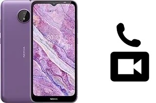 Hacer videollamadas con un Nokia C10