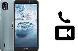 Hacer videollamadas con un Nokia C2 2nd Edition