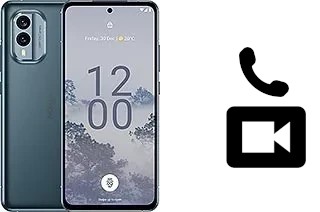 Hacer videollamadas con un Nokia X30