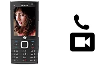 Hacer videollamadas con un Nokia X5