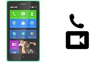 Hacer videollamadas con un Nokia XL