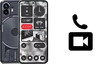 Hacer videollamadas con un Nothing Phone (2)