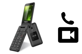 Hacer videollamadas con un NUU Mobile F4L Flip Phone