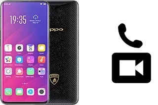 Hacer videollamadas con un Oppo Find X Lamborghini Edition