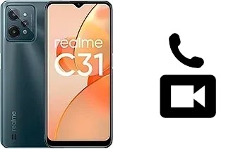 Hacer videollamadas con un Realme C31