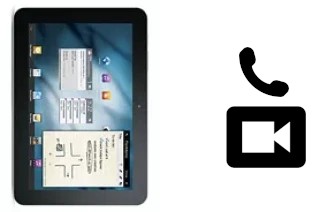 Hacer videollamadas con un Samsung Galaxy Tab 8.9 P7300