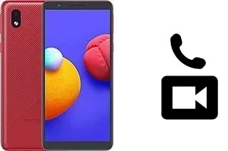 Hacer videollamadas con un Samsung Galaxy M01 Core