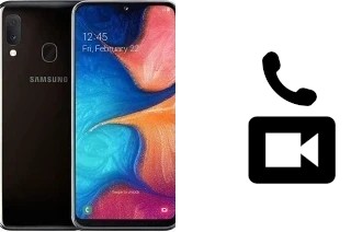 Hacer videollamadas con un Samsung Galaxy A20e