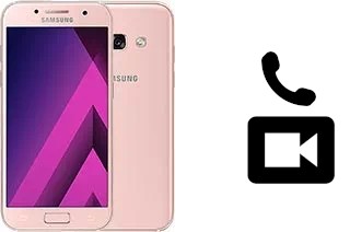 Hacer videollamadas con un Samsung Galaxy A3 (2017)