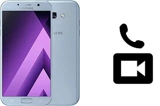 Hacer videollamadas con un Samsung Galaxy A7 (2017)