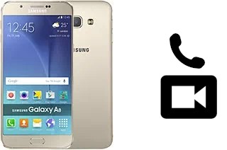 Hacer videollamadas con un Samsung Galaxy A8